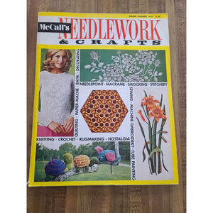 Vintage McCall’s Needlework & Crafts Magazine – Spring/Summer 1972